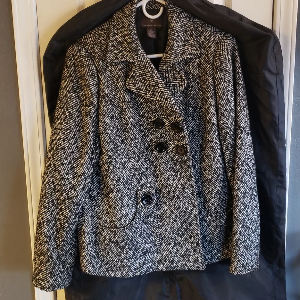 Black & White Coat